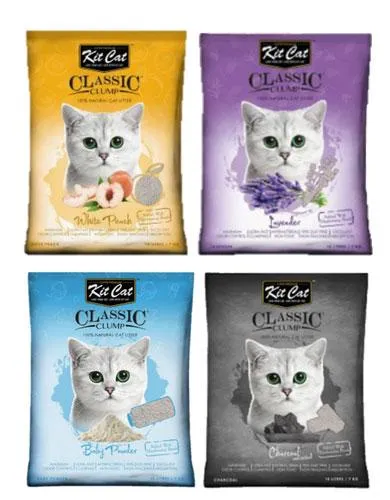 [10 FOR $60] Kit Cat Classic Clump Cat Litter 10L  (MIXABLE)