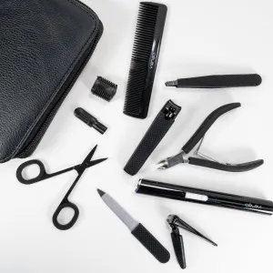 11PC Men's Manicure Grooming Kit