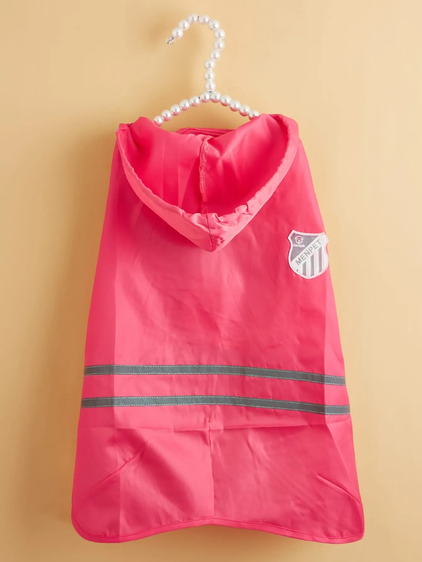 1pc Hooded Pet Raincoat