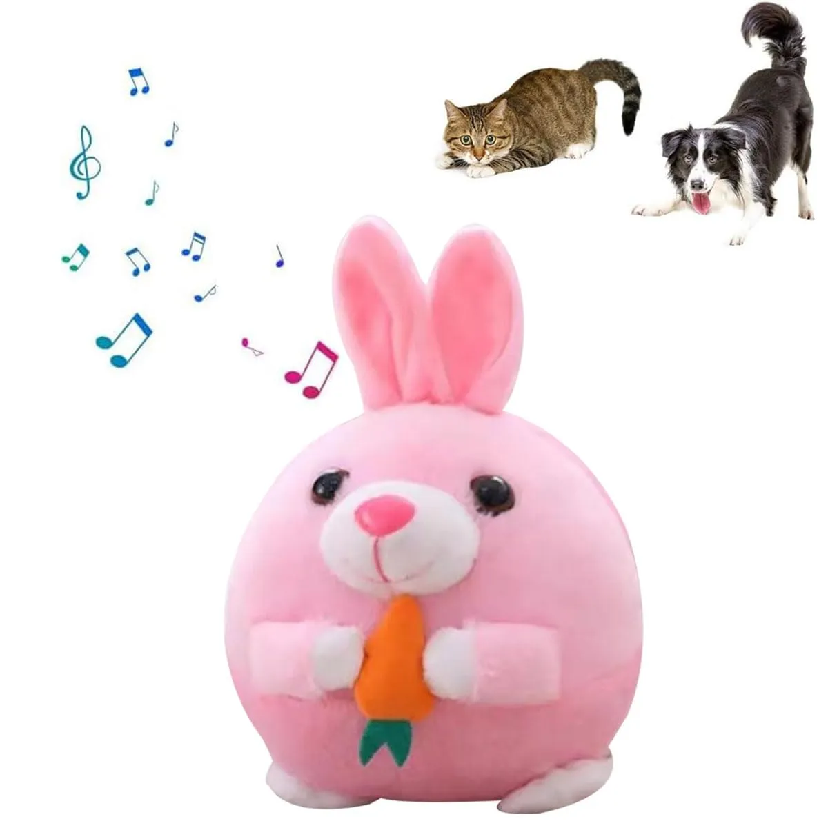 Active Moving Pet Plush Toy