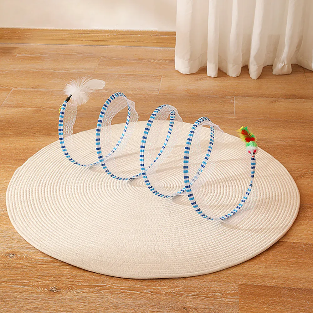 Aiitle Foldable Cat Spiral Tunnel
