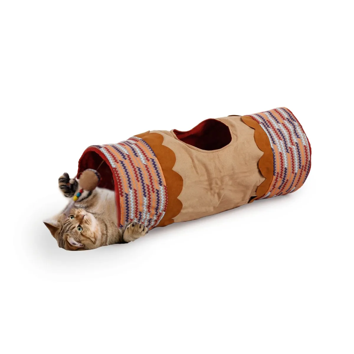 All For Paws Dream Catcher Yingura Tunnel Sand／Beige