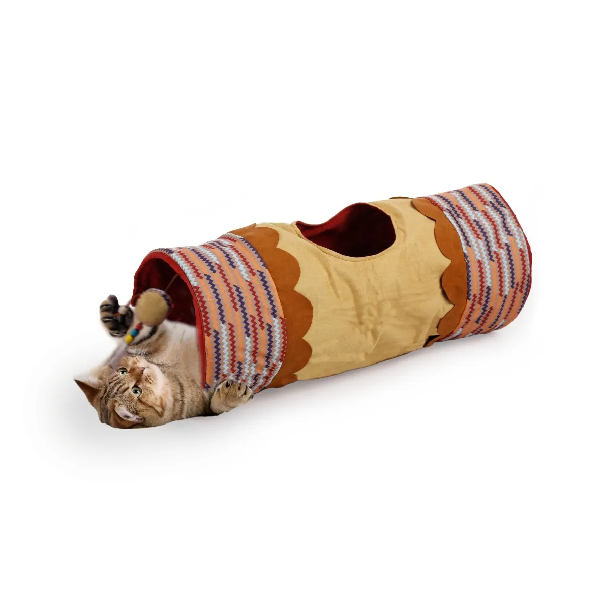 All For Paws Dream Catcher Yingura Tunnel Sand／Beige