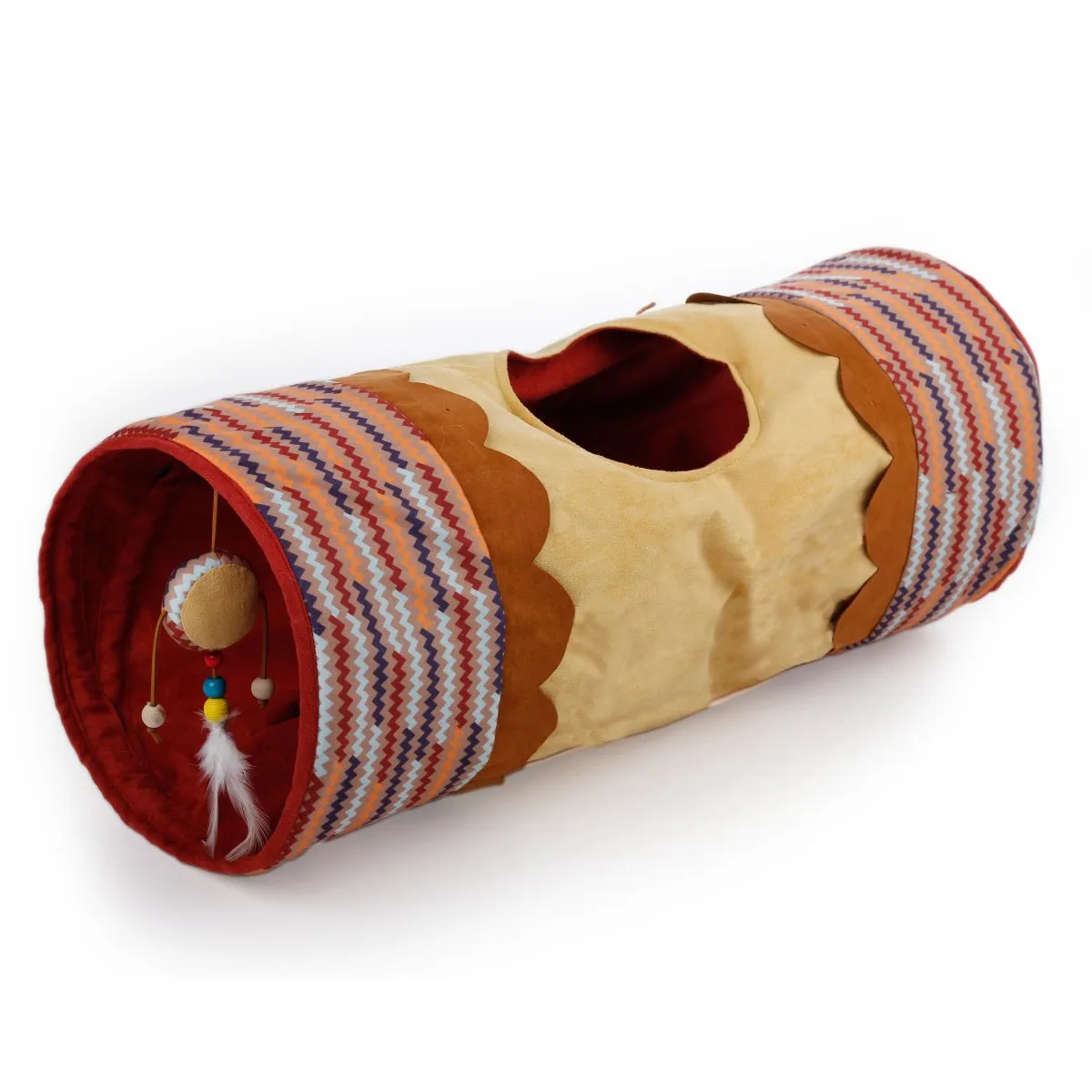 All For Paws Dream Catcher Yingura Tunnel Sand／Beige