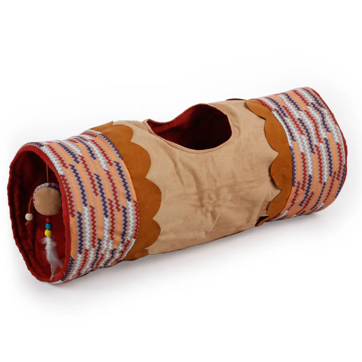 All For Paws Dream Catcher Yingura Tunnel Sand／Beige