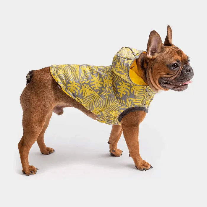 GF Pet Reversible Raincoat Yellow For Dogs