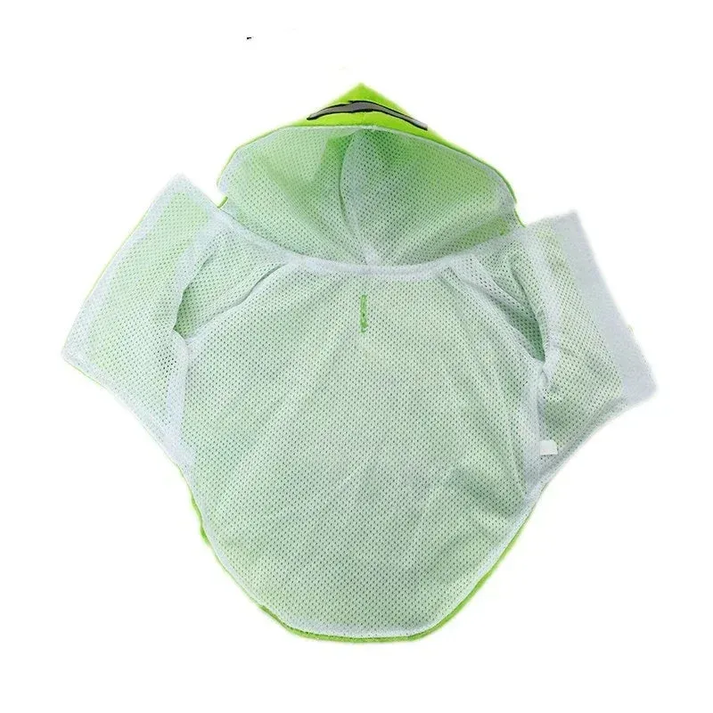 Hooded Waterproof Dog Raincoat with Reflective Strip