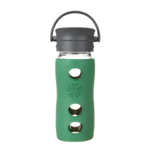 Lifefactory 12oz Glass Coffee Travel Mug w/ Cafè Cap and Insulating Sleeve