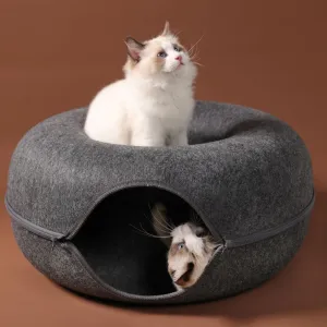 Pet Cats Tunnel Interactive Play Toy