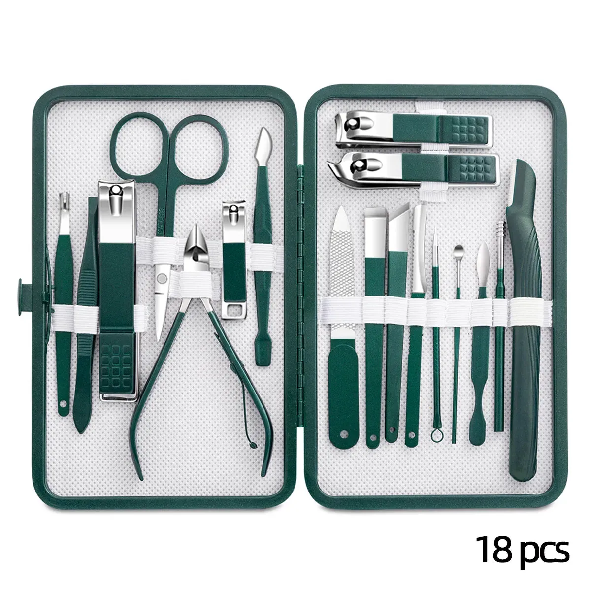 Stainless Steel Nail Clipper Set - Portable Grooming Tool