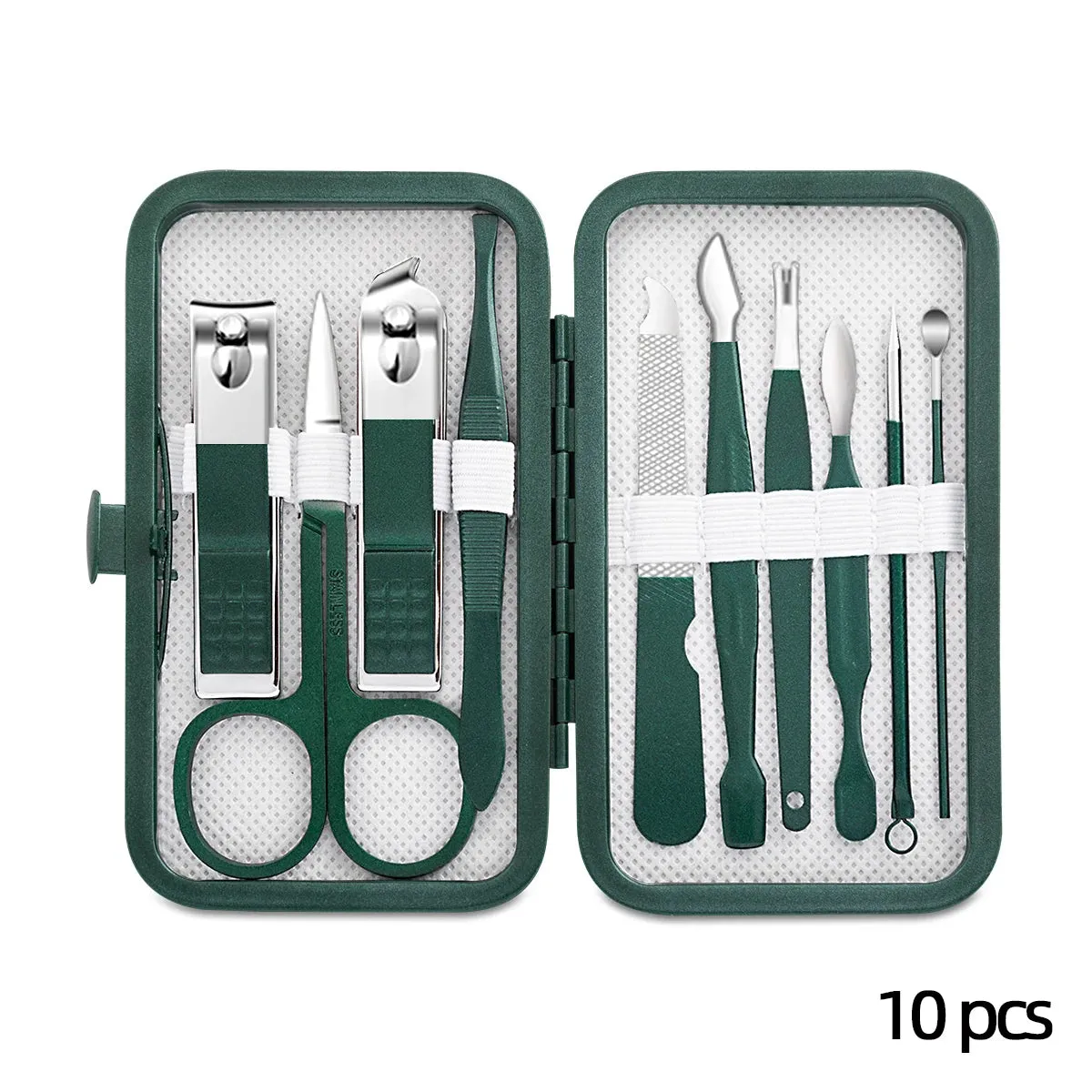 Stainless Steel Nail Clipper Set - Portable Grooming Tool