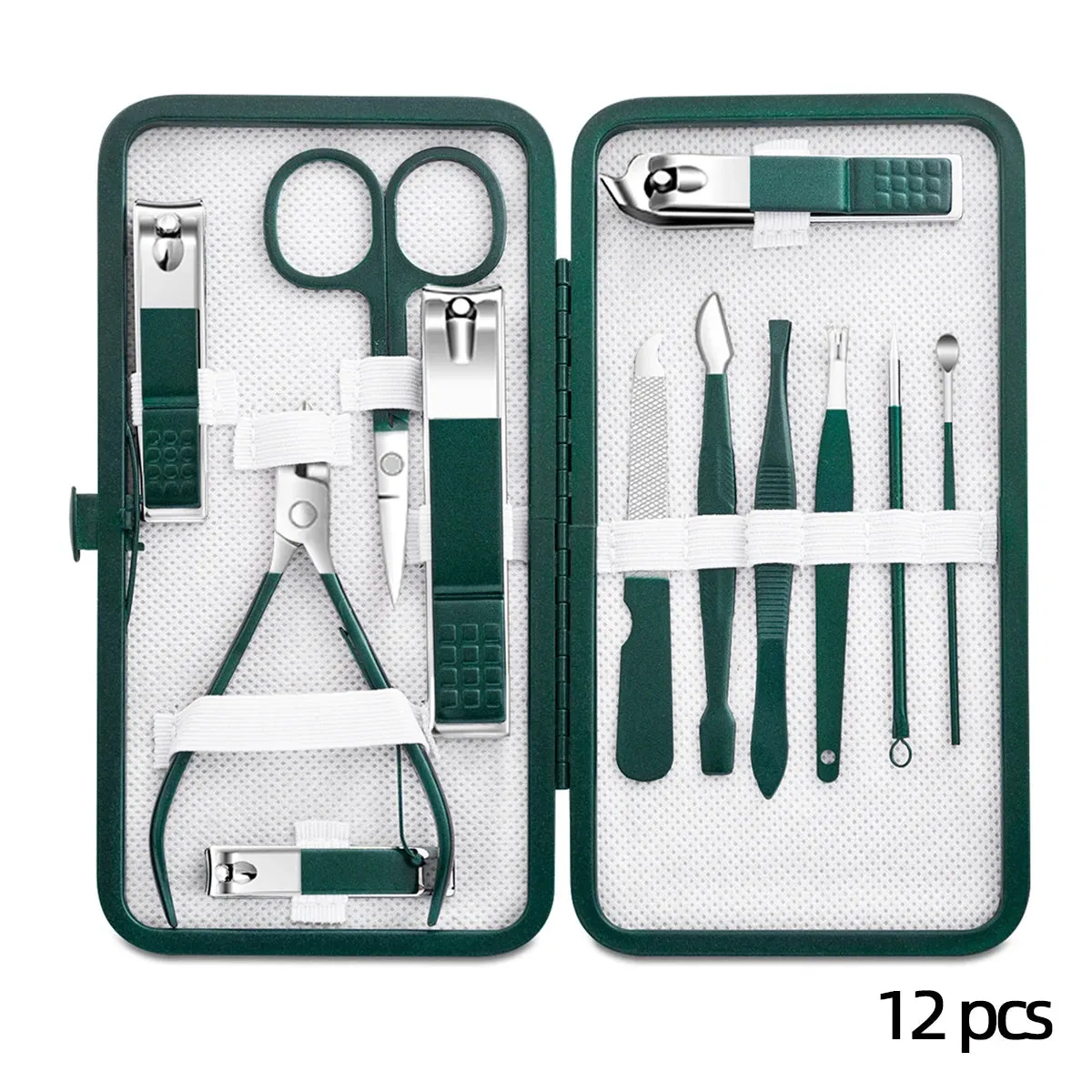 Stainless Steel Nail Clipper Set - Portable Grooming Tool
